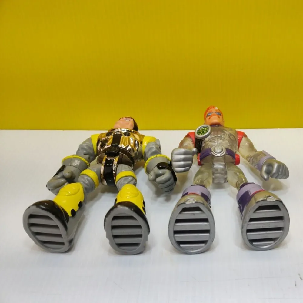 Fisher Price Rescue Heroes Action Figure Warren Waters & Roger Houston